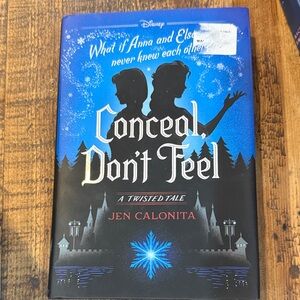 Disney Blue and Black 'Conceal, Don't Feel' Book
